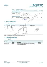 BUK9237-55A/C1 Datasheet Page 2