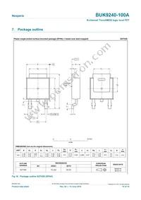BUK9240-100A/C1 Datasheet Page 10