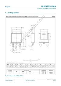 BUK9275-100A Datasheet Page 9