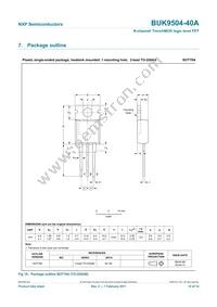 BUK9504-40A Datasheet Page 11