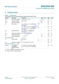 BUK9509-40B Datasheet Page 4