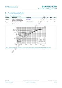 BUK9510-100B Datasheet Page 6