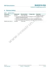 BUK9510-55A Datasheet Page 11
