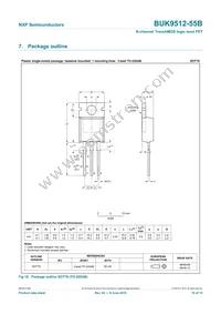 BUK9512-55B Datasheet Page 11