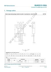 BUK9515-100A Datasheet Page 10