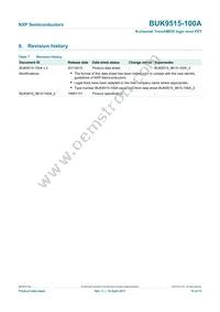 BUK9515-100A Datasheet Page 11