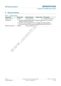 BUK9516-55A Datasheet Page 10