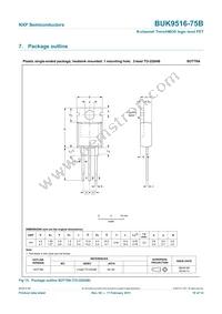 BUK9516-75B Datasheet Page 11