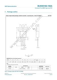 BUK95180-100A Datasheet Page 10