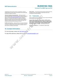 BUK95180-100A Datasheet Page 13