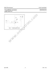 BUK9520-55 Datasheet Page 6