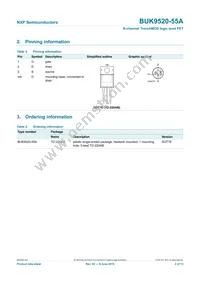 BUK9520-55A Datasheet Page 3