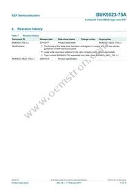 BUK9523-75A Datasheet Page 11