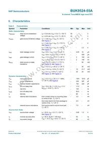 BUK9524-55A Datasheet Page 6