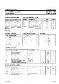 BUK9528-100A Datasheet Cover