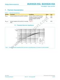 BUK9528-55A Datasheet Page 4