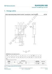 BUK952R8-30B Datasheet Page 11