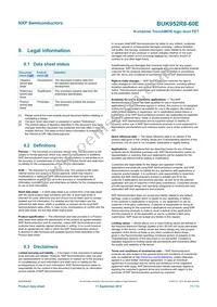 BUK952R8-60E Datasheet Page 12