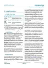 BUK953R2-40B Datasheet Page 12