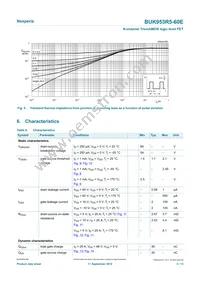BUK953R5-60E Datasheet Page 5