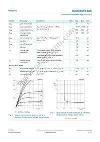 BUK953R5-60E Datasheet Page 6