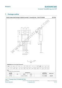 BUK954R8-60E Datasheet Page 10
