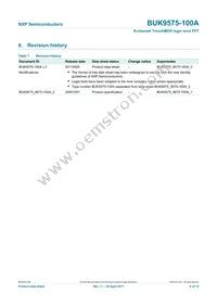 BUK9575-100A Datasheet Page 10