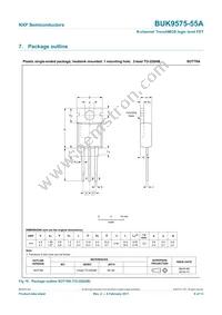 BUK9575-55A Datasheet Page 10