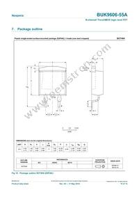 BUK9606-55A Datasheet Page 10