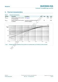 BUK9608-55A Datasheet Page 5