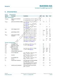 BUK9608-55A Datasheet Page 6