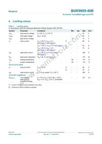 BUK9609-40B Datasheet Page 3