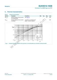 BUK9610-100B Datasheet Page 5