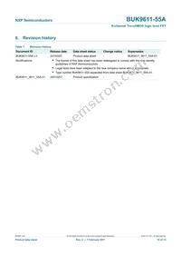 BUK9611-55A Datasheet Page 11