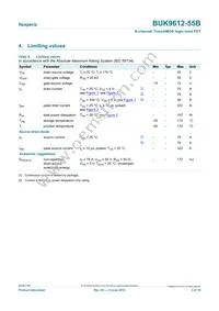 BUK9612-55B Datasheet Page 3