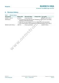 BUK9615-100A Datasheet Page 10