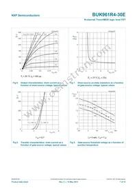 BUK961R4-30E Datasheet Page 8