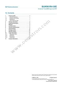 BUK961R4-30E Datasheet Page 15