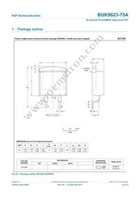 BUK9623-75A Datasheet Page 9