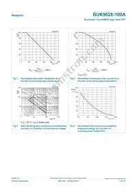 BUK9628-100A Datasheet Page 3