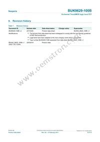 BUK9629-100B Datasheet Page 9