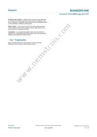 BUK962R5-60E Datasheet Page 12