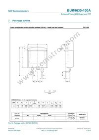 BUK9635-100A Datasheet Page 9