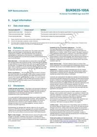 BUK9635-100A Datasheet Page 11