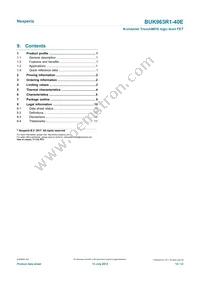 BUK963R1-40E Datasheet Page 12