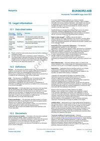 BUK963R2-40B Datasheet Page 11