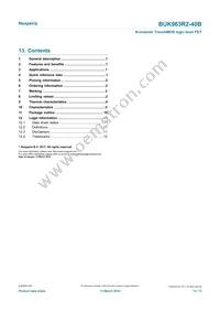 BUK963R2-40B Datasheet Page 13