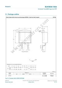 BUK9640-100A Datasheet Page 10