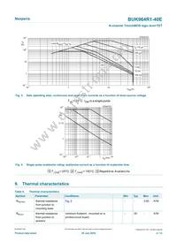 BUK964R1-40E Datasheet Page 4