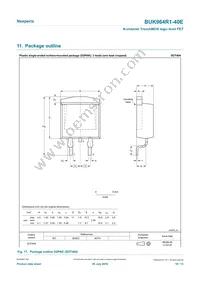 BUK964R1-40E Datasheet Page 10